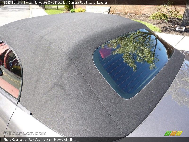 Agate Grey Metallic / Carrera Red Natural Leather 2013 Porsche Boxster S