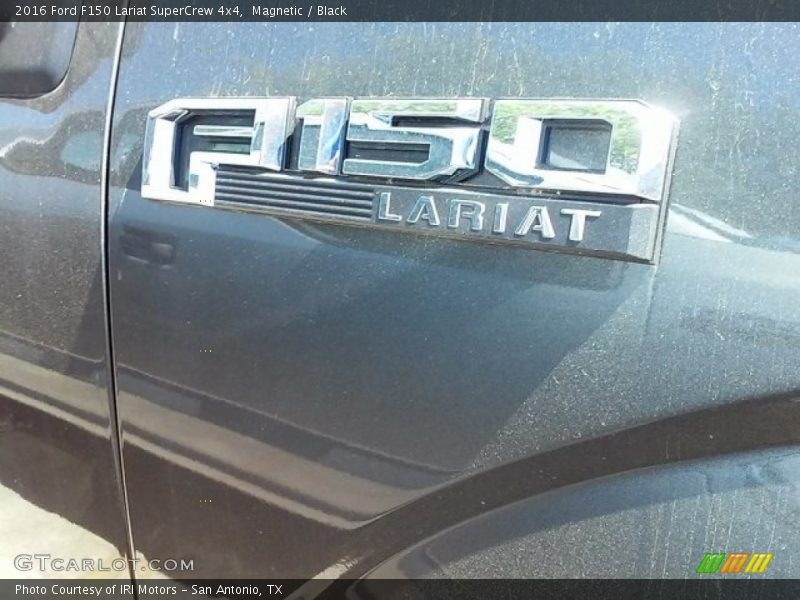 Magnetic / Black 2016 Ford F150 Lariat SuperCrew 4x4