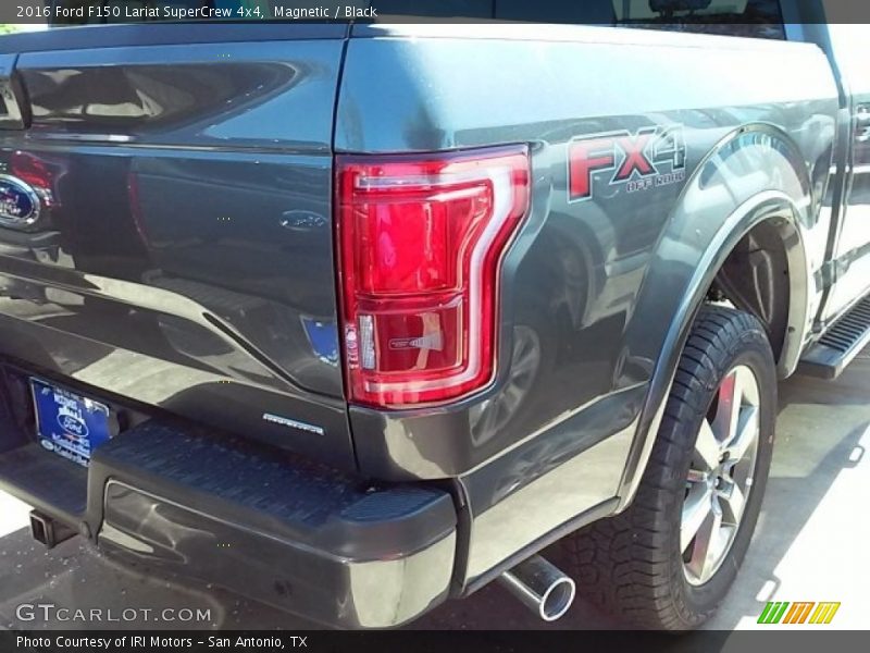 Magnetic / Black 2016 Ford F150 Lariat SuperCrew 4x4