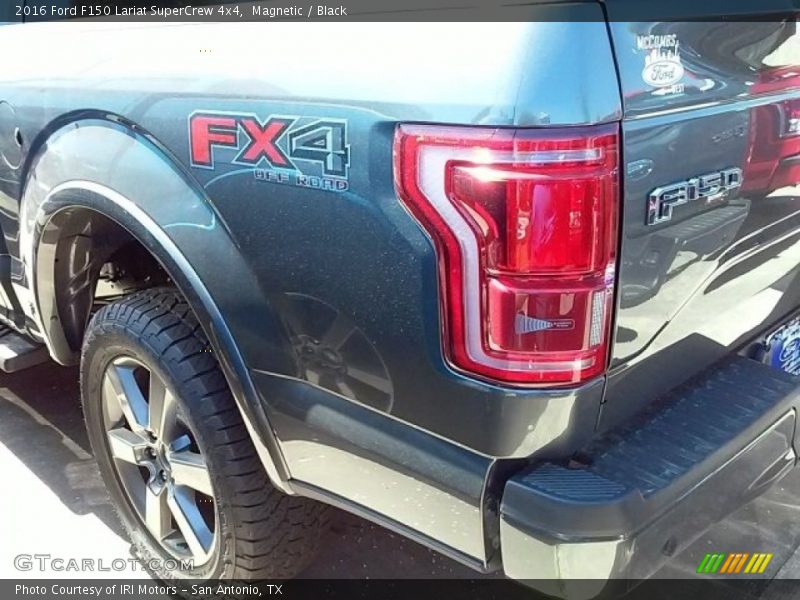Magnetic / Black 2016 Ford F150 Lariat SuperCrew 4x4