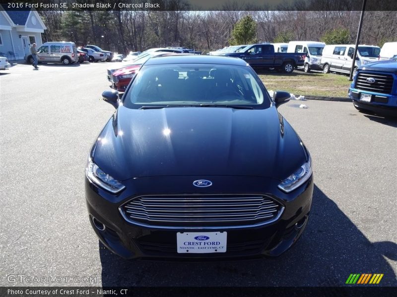 Shadow Black / Charcoal Black 2016 Ford Fusion SE