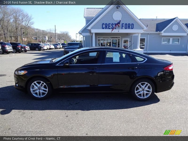Shadow Black / Charcoal Black 2016 Ford Fusion SE