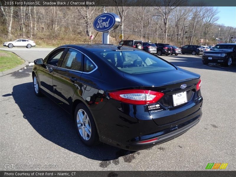 Shadow Black / Charcoal Black 2016 Ford Fusion SE