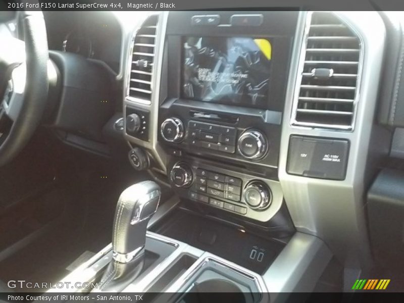 Magnetic / Black 2016 Ford F150 Lariat SuperCrew 4x4