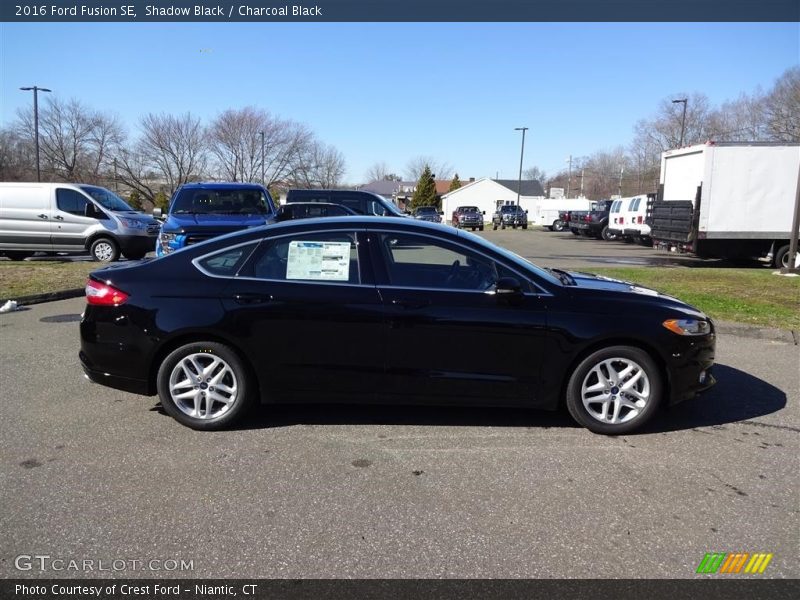 Shadow Black / Charcoal Black 2016 Ford Fusion SE