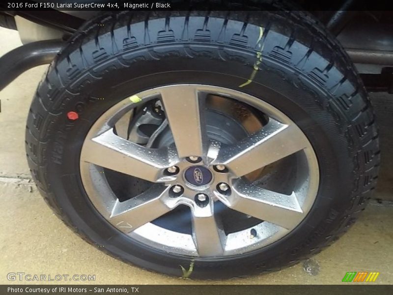Magnetic / Black 2016 Ford F150 Lariat SuperCrew 4x4