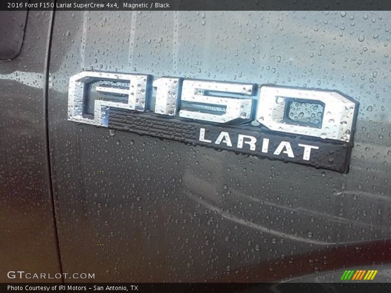 Magnetic / Black 2016 Ford F150 Lariat SuperCrew 4x4