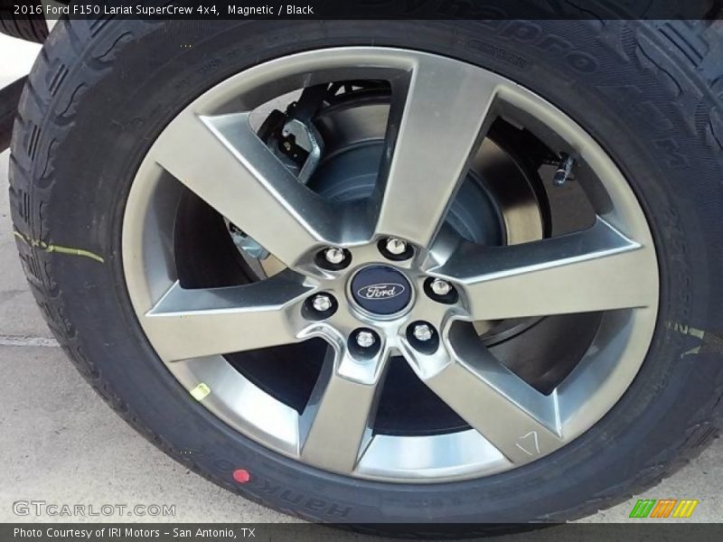 Magnetic / Black 2016 Ford F150 Lariat SuperCrew 4x4