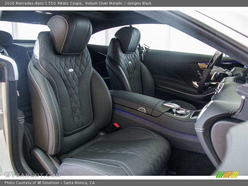  2016 S 550 4Matic Coupe designo Black Interior