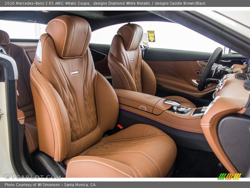 Front Seat of 2016 S 63 AMG 4Matic Coupe