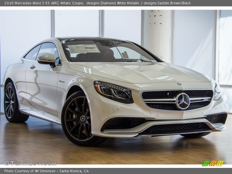 Front 3/4 View of 2016 S 63 AMG 4Matic Coupe