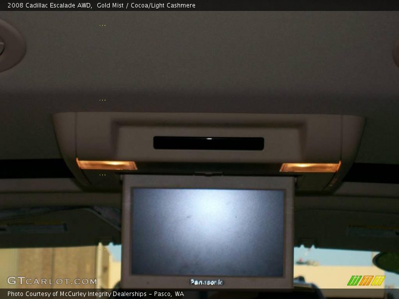 Gold Mist / Cocoa/Light Cashmere 2008 Cadillac Escalade AWD