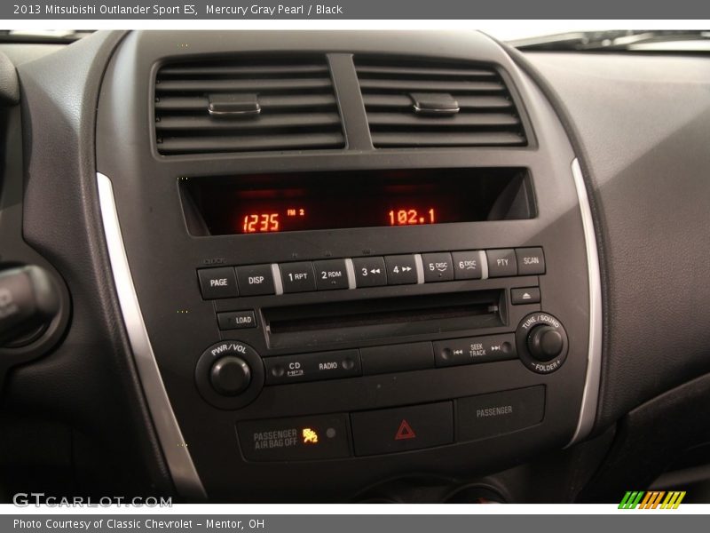 Mercury Gray Pearl / Black 2013 Mitsubishi Outlander Sport ES