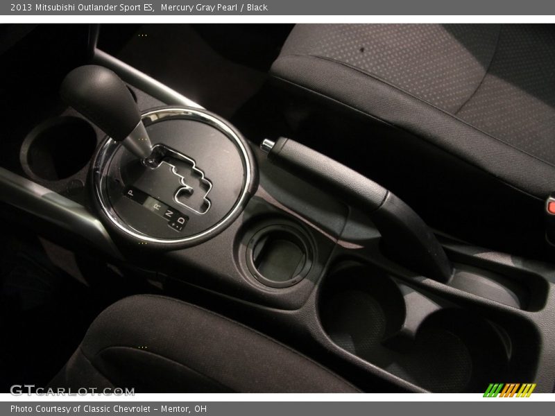 Mercury Gray Pearl / Black 2013 Mitsubishi Outlander Sport ES