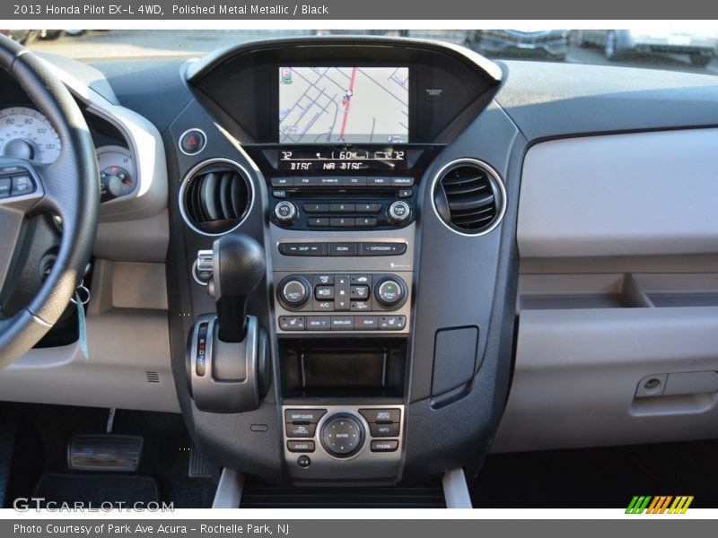 Polished Metal Metallic / Black 2013 Honda Pilot EX-L 4WD