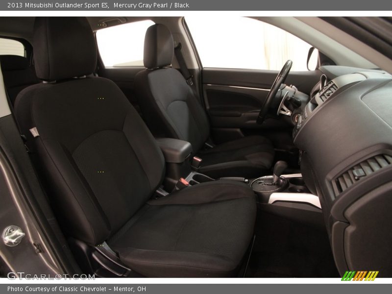 Mercury Gray Pearl / Black 2013 Mitsubishi Outlander Sport ES