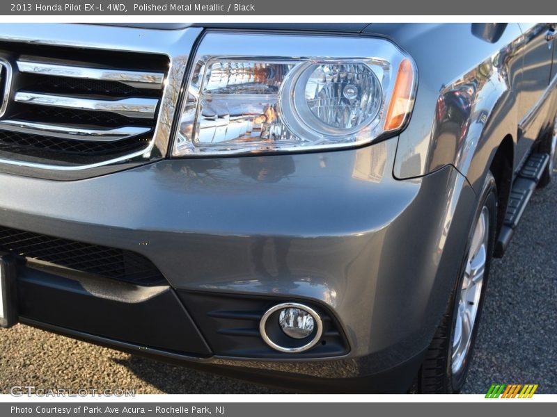 Polished Metal Metallic / Black 2013 Honda Pilot EX-L 4WD