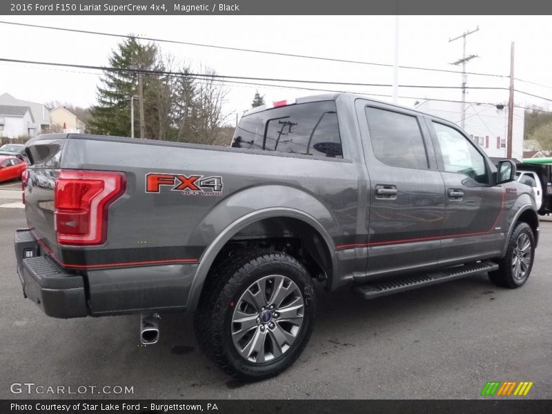 Magnetic / Black 2016 Ford F150 Lariat SuperCrew 4x4