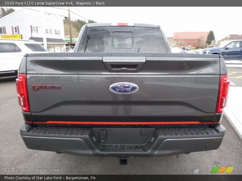 Magnetic / Black 2016 Ford F150 Lariat SuperCrew 4x4