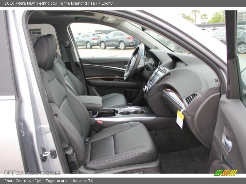 White Diamond Pearl / Ebony 2016 Acura MDX Technology