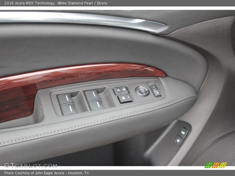 White Diamond Pearl / Ebony 2016 Acura MDX Technology