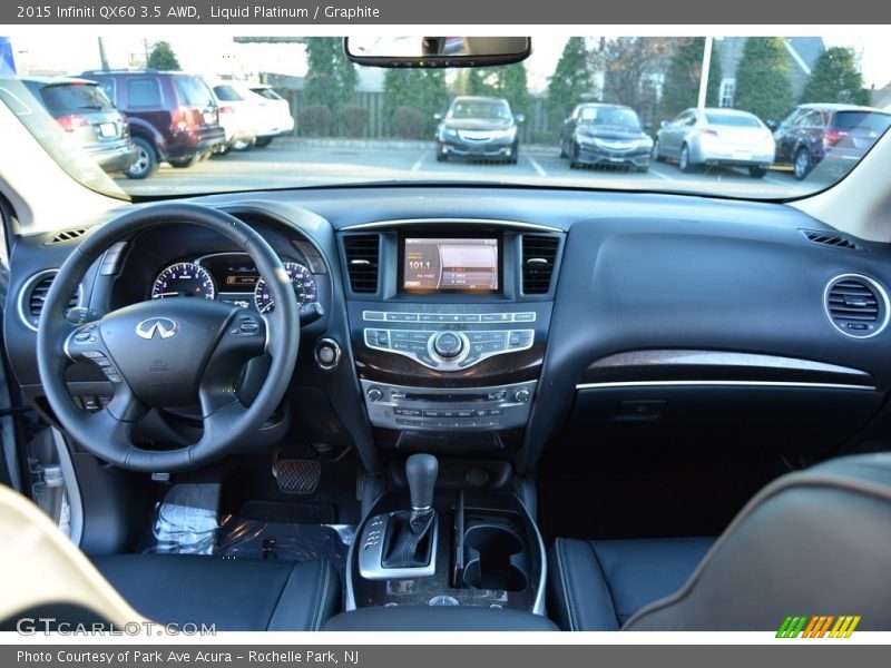 Dashboard of 2015 QX60 3.5 AWD