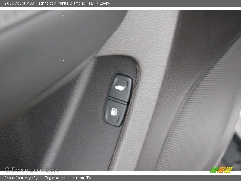 White Diamond Pearl / Ebony 2016 Acura MDX Technology