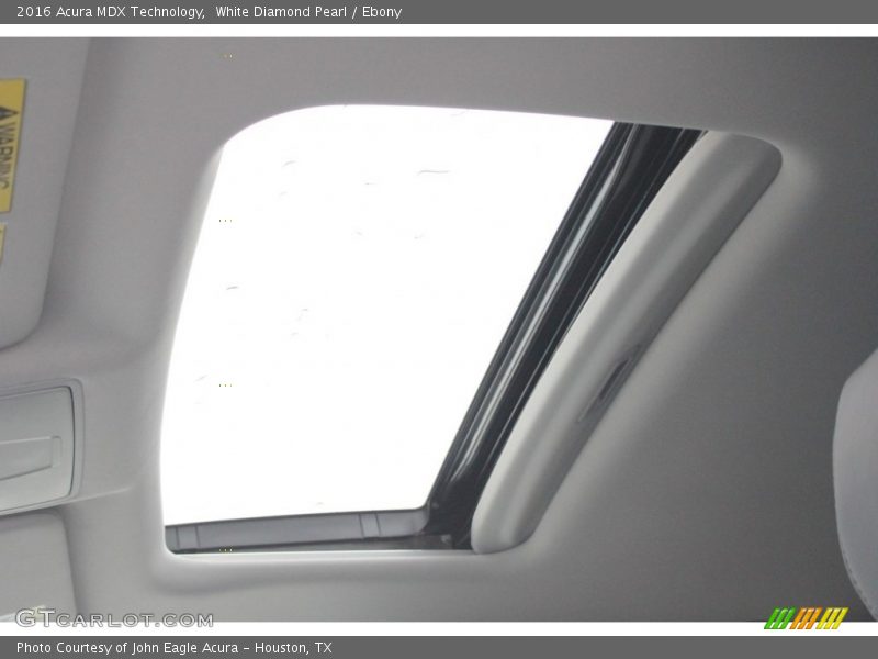 White Diamond Pearl / Ebony 2016 Acura MDX Technology