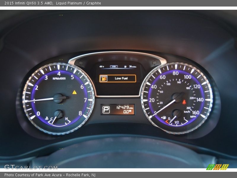  2015 QX60 3.5 AWD 3.5 AWD Gauges