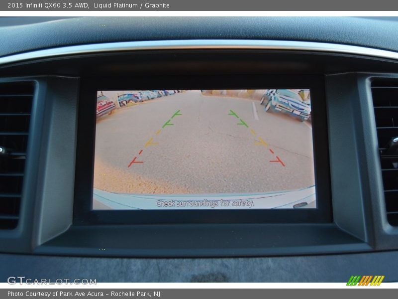Liquid Platinum / Graphite 2015 Infiniti QX60 3.5 AWD