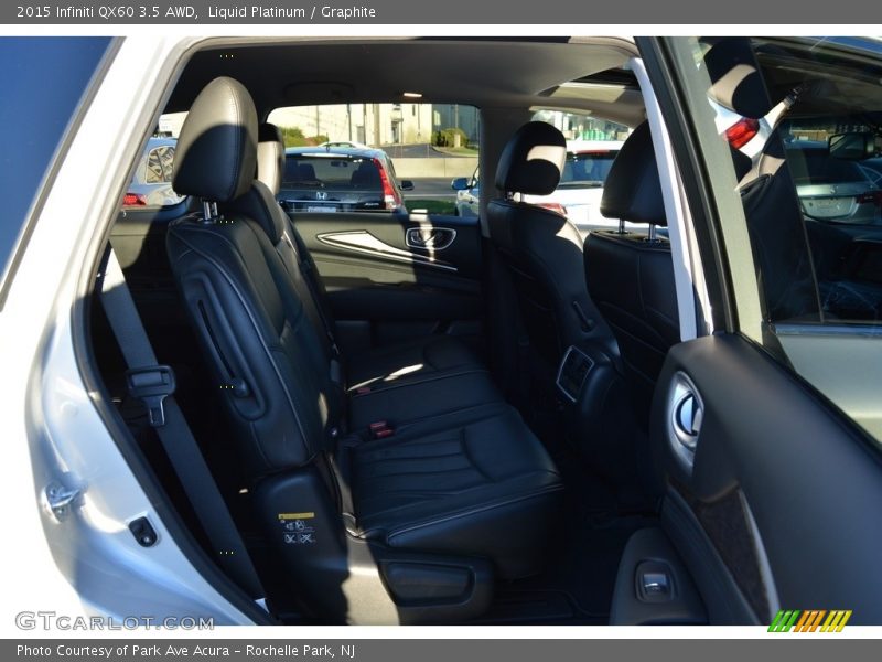 Liquid Platinum / Graphite 2015 Infiniti QX60 3.5 AWD