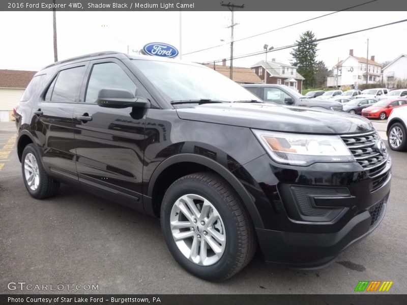 Shadow Black / Medium Light Camel 2016 Ford Explorer 4WD