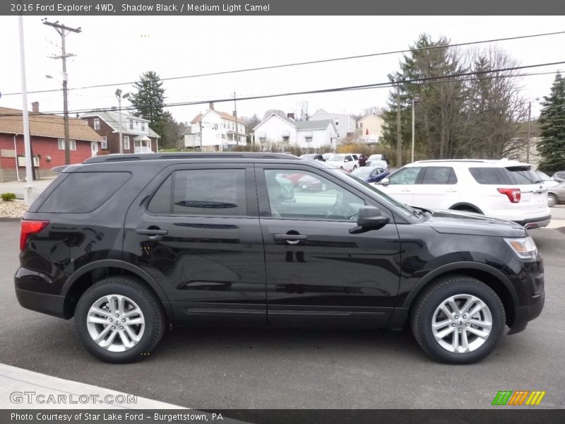 Shadow Black / Medium Light Camel 2016 Ford Explorer 4WD