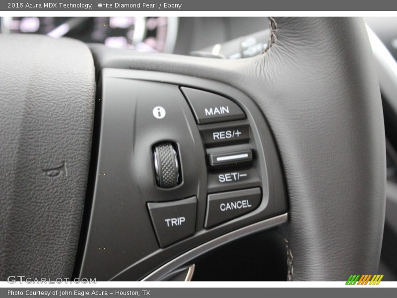 White Diamond Pearl / Ebony 2016 Acura MDX Technology