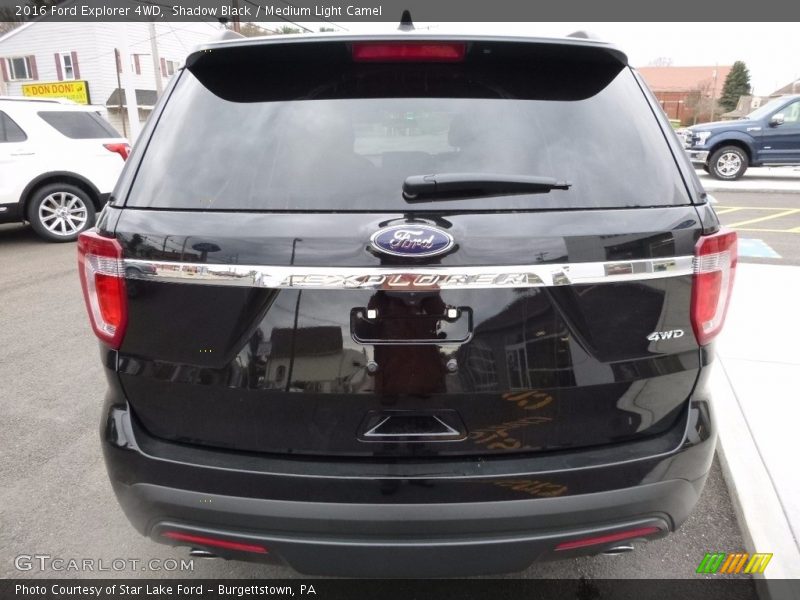 Shadow Black / Medium Light Camel 2016 Ford Explorer 4WD