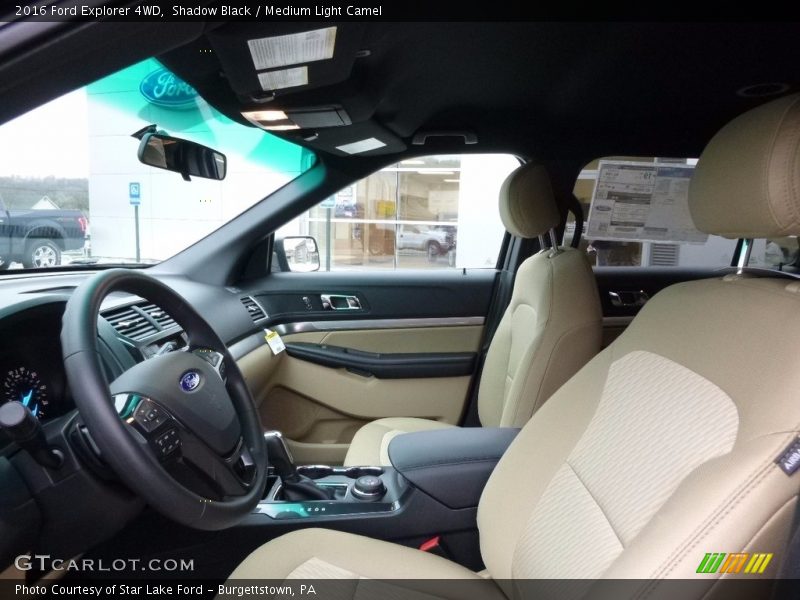 Shadow Black / Medium Light Camel 2016 Ford Explorer 4WD