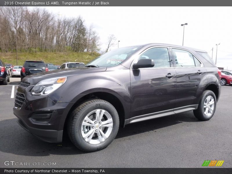 Tungsten Metallic / Jet Black 2016 Chevrolet Equinox LS AWD