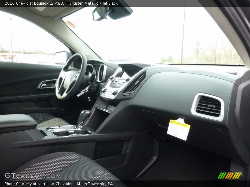 Tungsten Metallic / Jet Black 2016 Chevrolet Equinox LS AWD