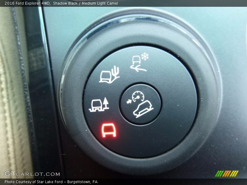 Shadow Black / Medium Light Camel 2016 Ford Explorer 4WD
