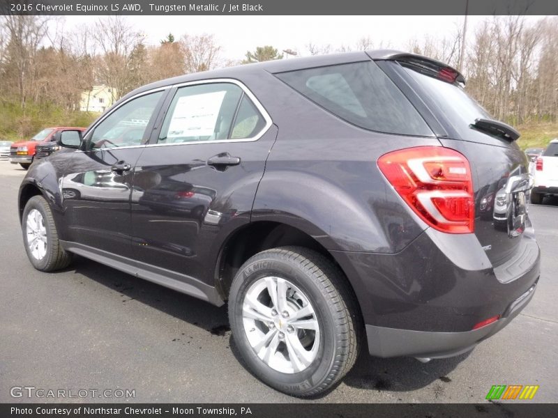 Tungsten Metallic / Jet Black 2016 Chevrolet Equinox LS AWD