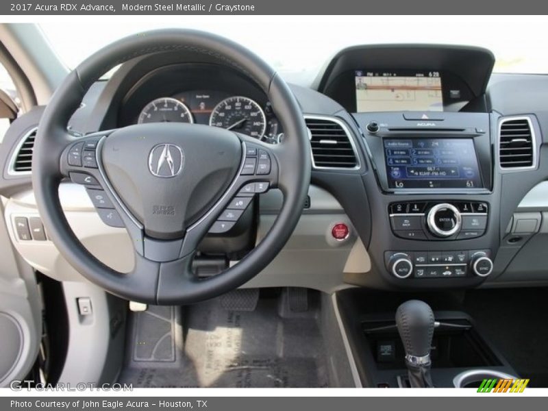 Dashboard of 2017 RDX Advance