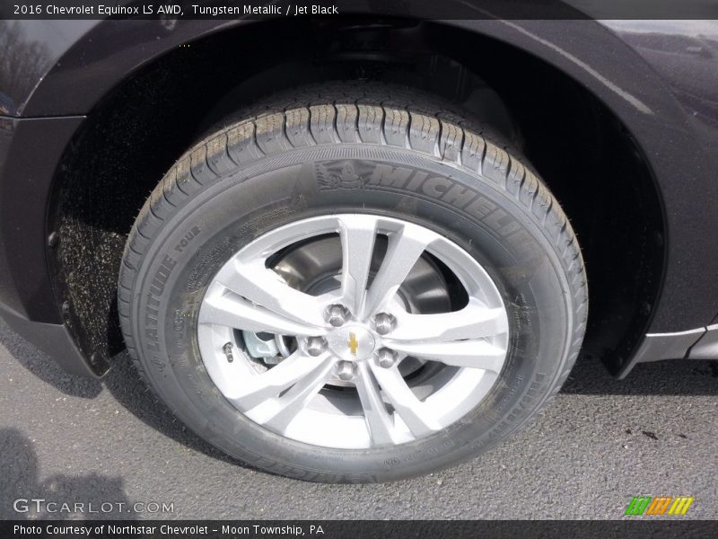 Tungsten Metallic / Jet Black 2016 Chevrolet Equinox LS AWD