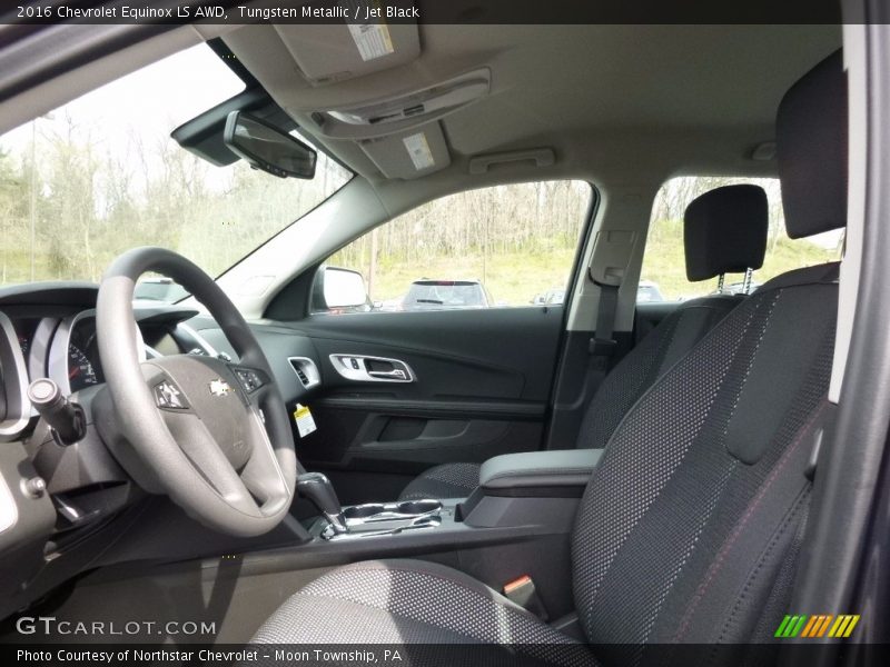 Tungsten Metallic / Jet Black 2016 Chevrolet Equinox LS AWD