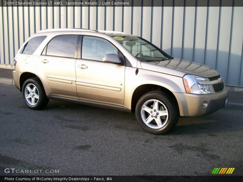 Sandstone Metallic / Light Cashmere 2006 Chevrolet Equinox LT AWD