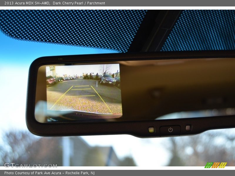 Dark Cherry Pearl / Parchment 2013 Acura MDX SH-AWD