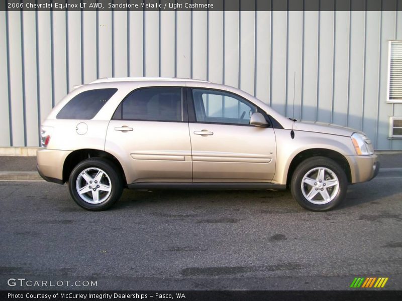 Sandstone Metallic / Light Cashmere 2006 Chevrolet Equinox LT AWD