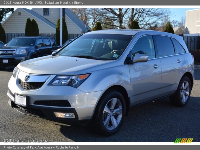 Palladium Metallic / Ebony 2013 Acura MDX SH-AWD