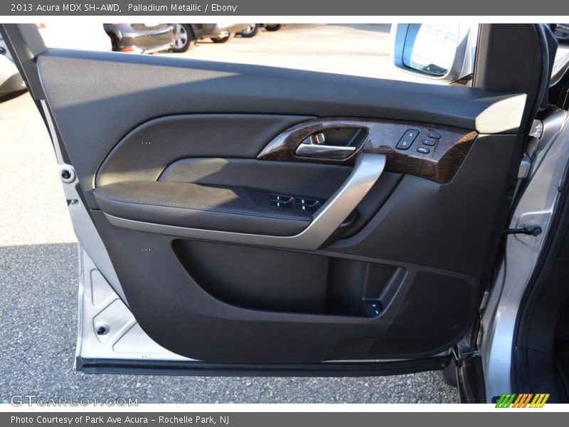 Palladium Metallic / Ebony 2013 Acura MDX SH-AWD