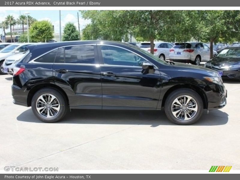 Crystal Black Pearl / Ebony 2017 Acura RDX Advance