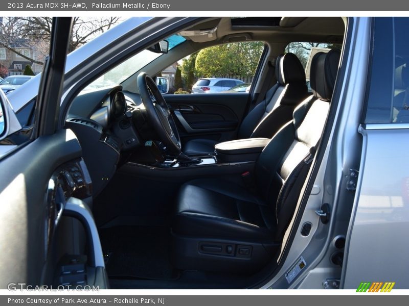 Palladium Metallic / Ebony 2013 Acura MDX SH-AWD